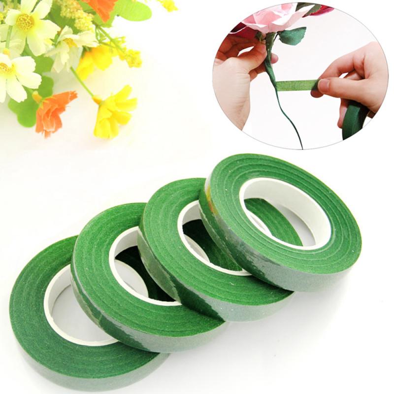 Florist Supply House - Bandes vertes florales 12mm * 30yard,
