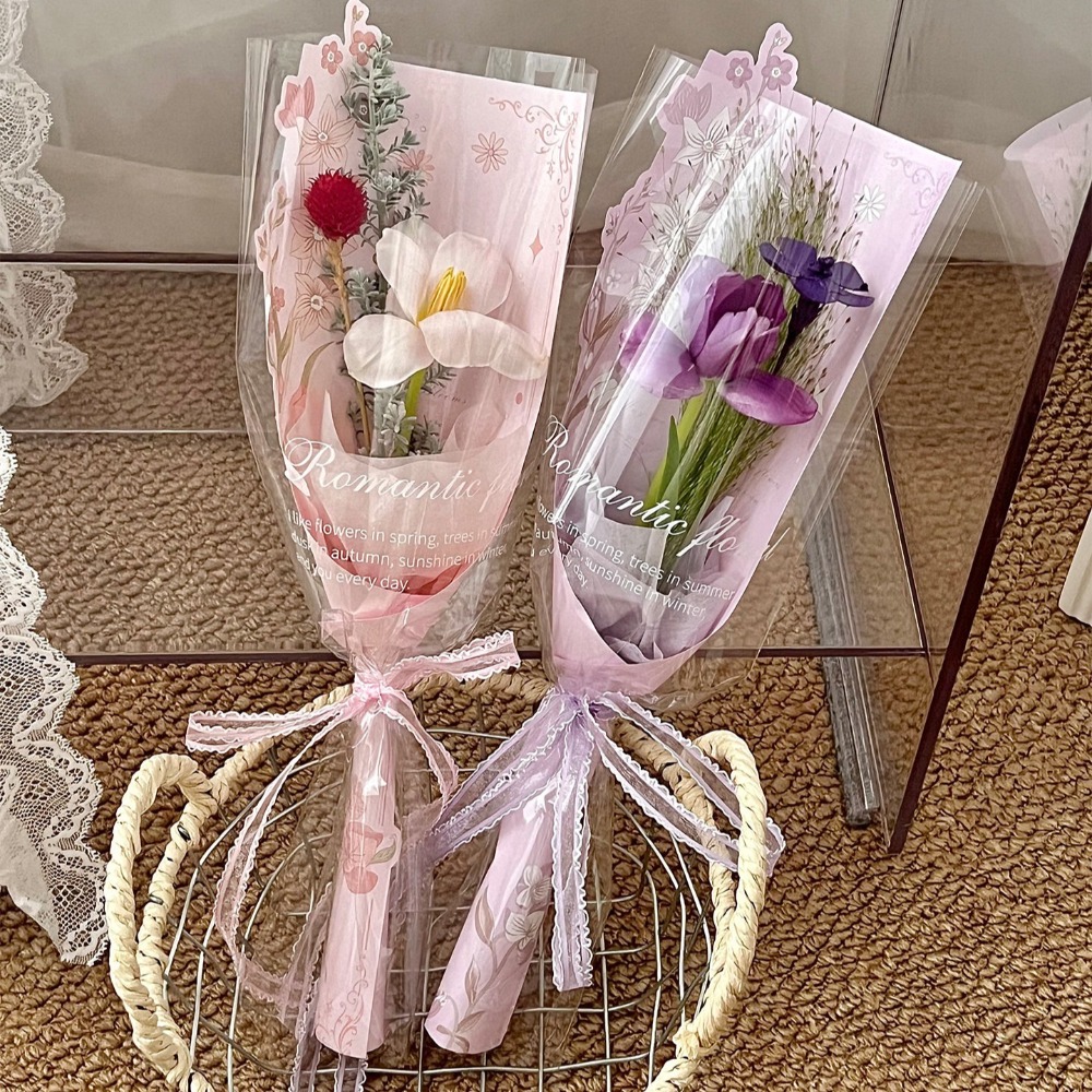 Florist Supply House - 10 sacs transparents pour emballage de