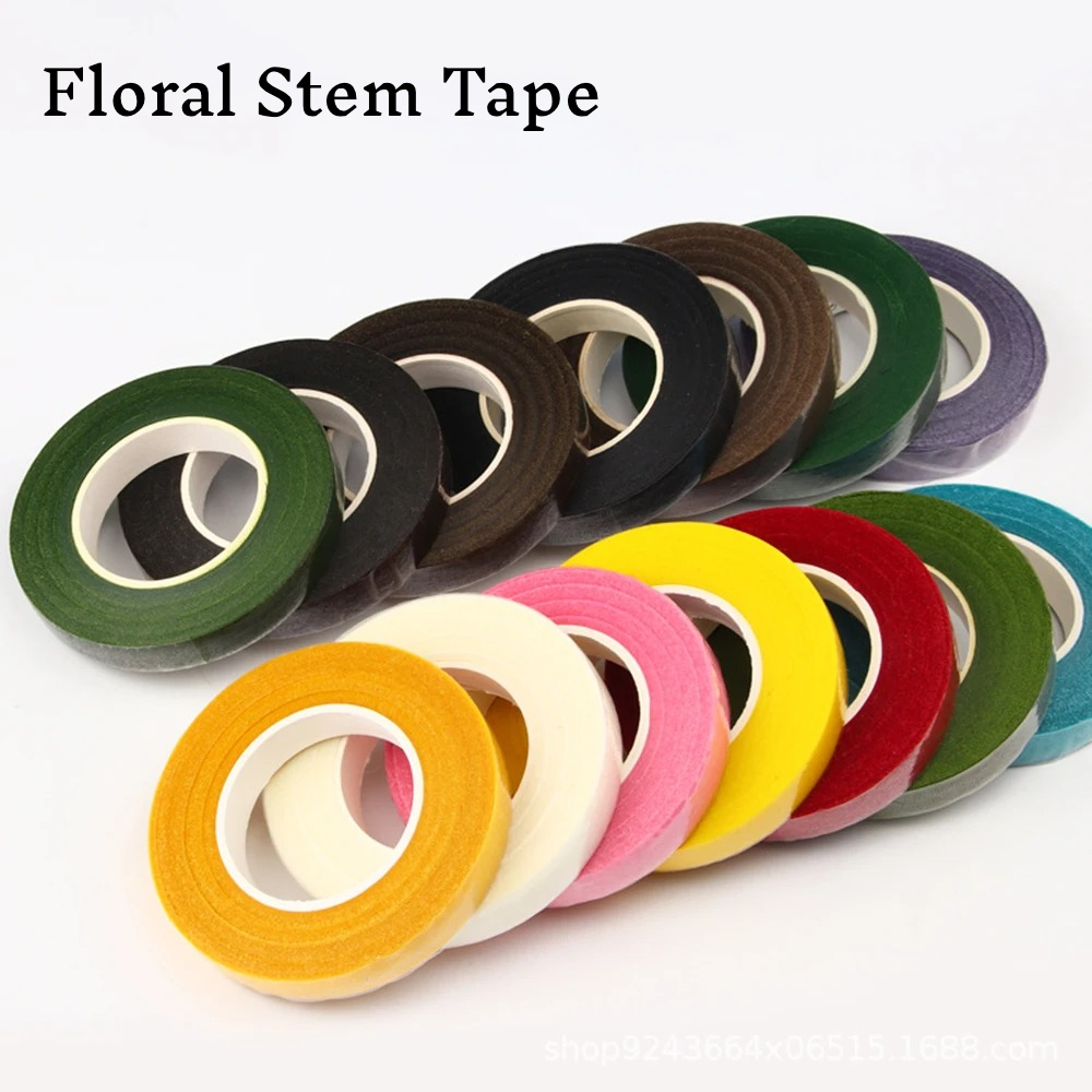 Floral Tape Green - Ruban floral vert auto-adhésif pour l'enroulement