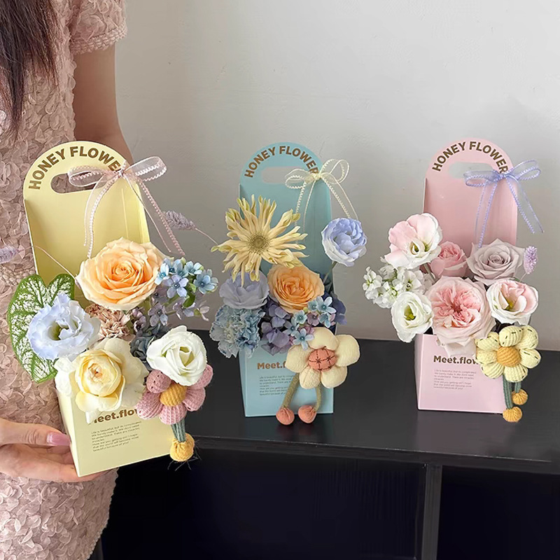 Boîte à fleurs à main avec est - Florist Supply House avis et prix