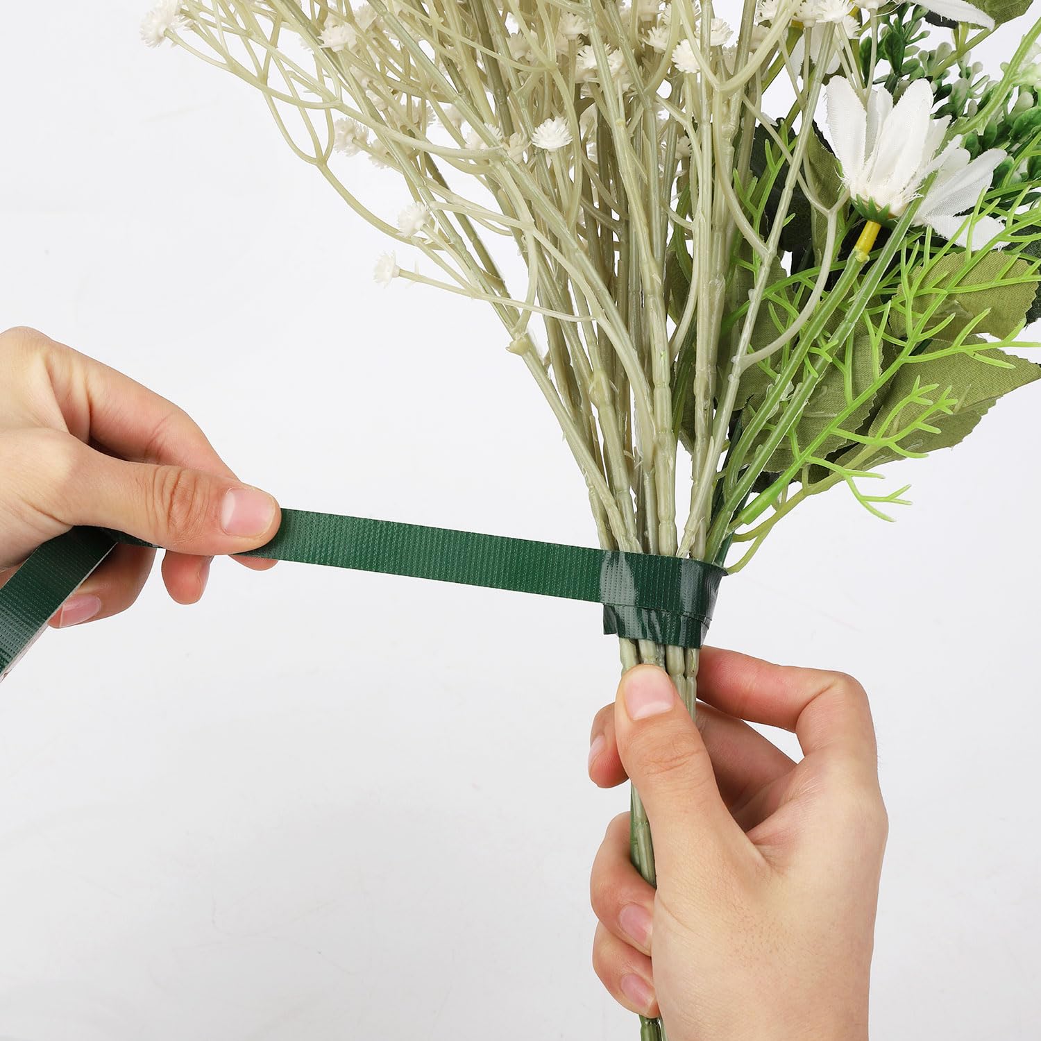 Ruban floral transparent vert  - Floral Tape Green avis et prix