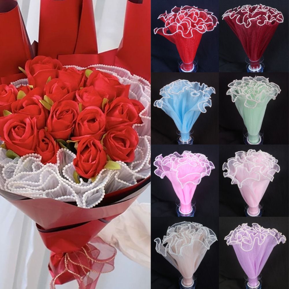 Fil de perles ondulé 28cmx4Yar - Florist Supply House avis et prix