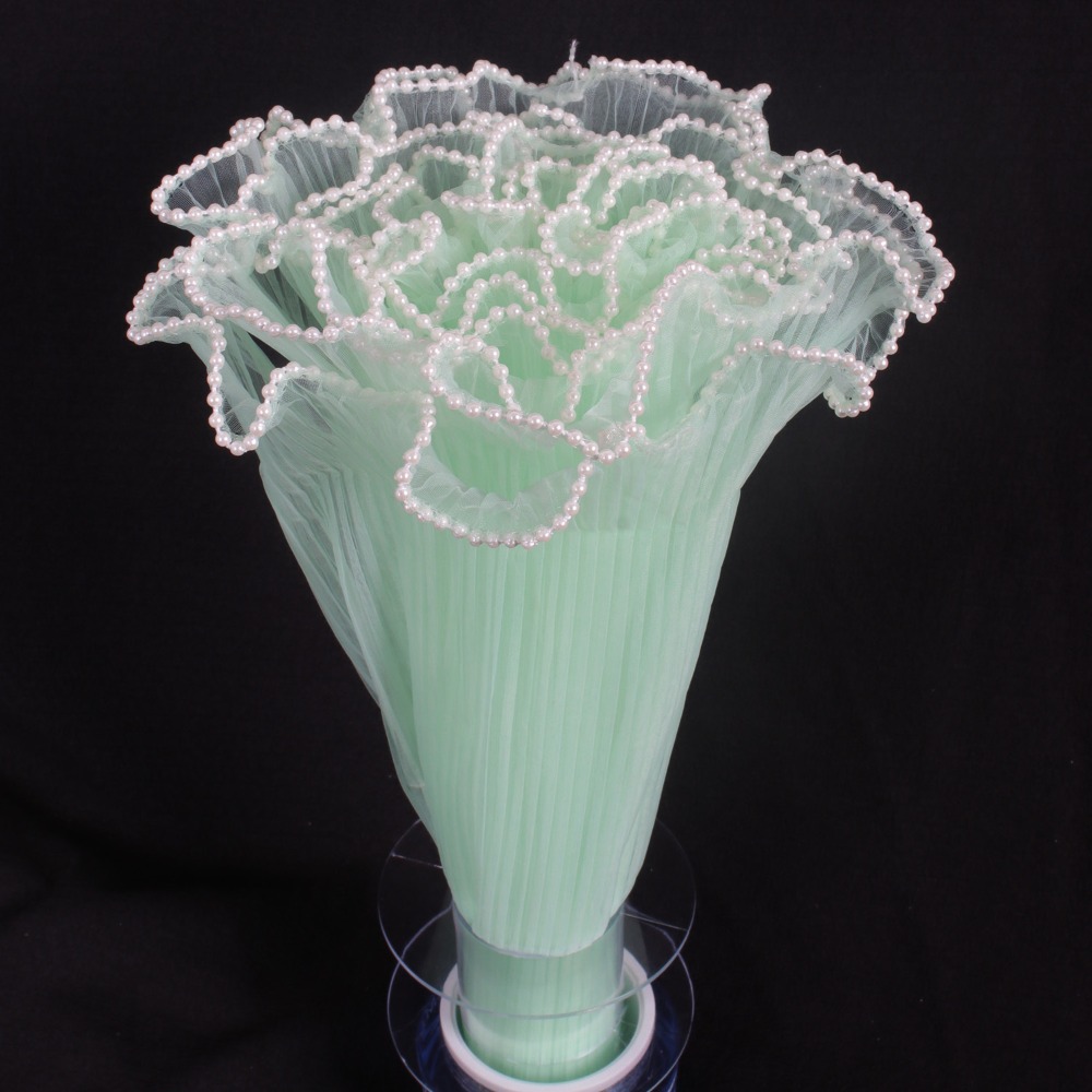 Fil de perles ondulé 28cmx4Yar - Florist Supply House avis et prix