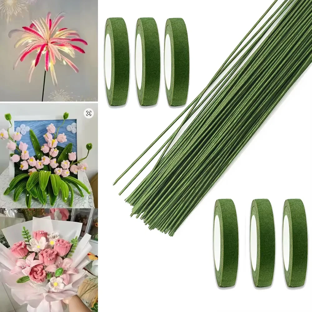 Tiges de fleurs vertes DIY, ma - Floral Tape Green avis et prix