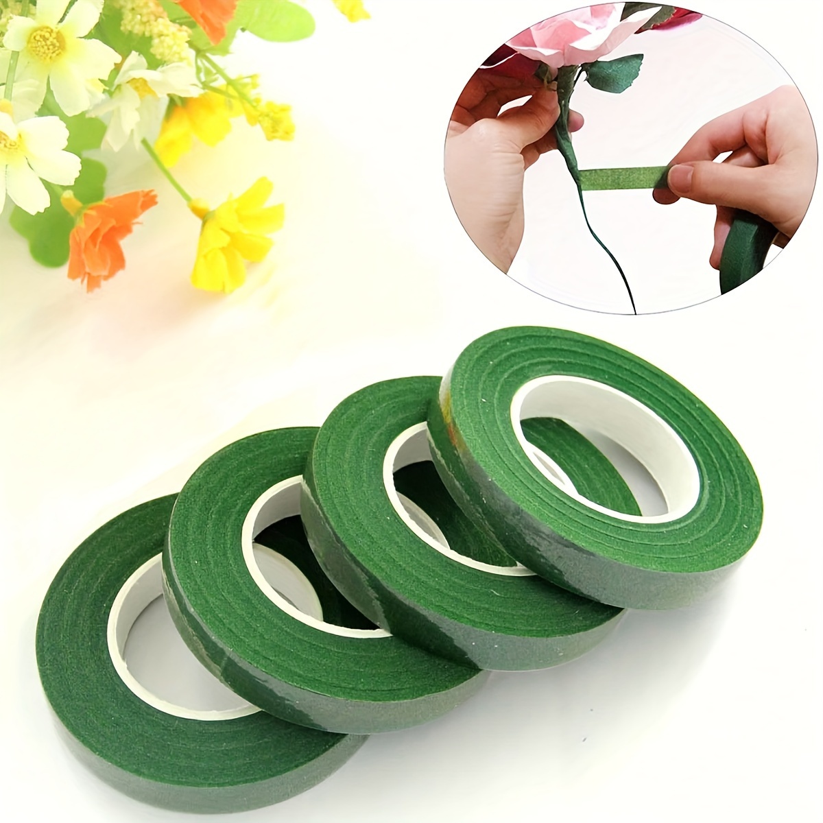 Ruban adhésif floral vert, rub - Floral Tape Green avis et prix