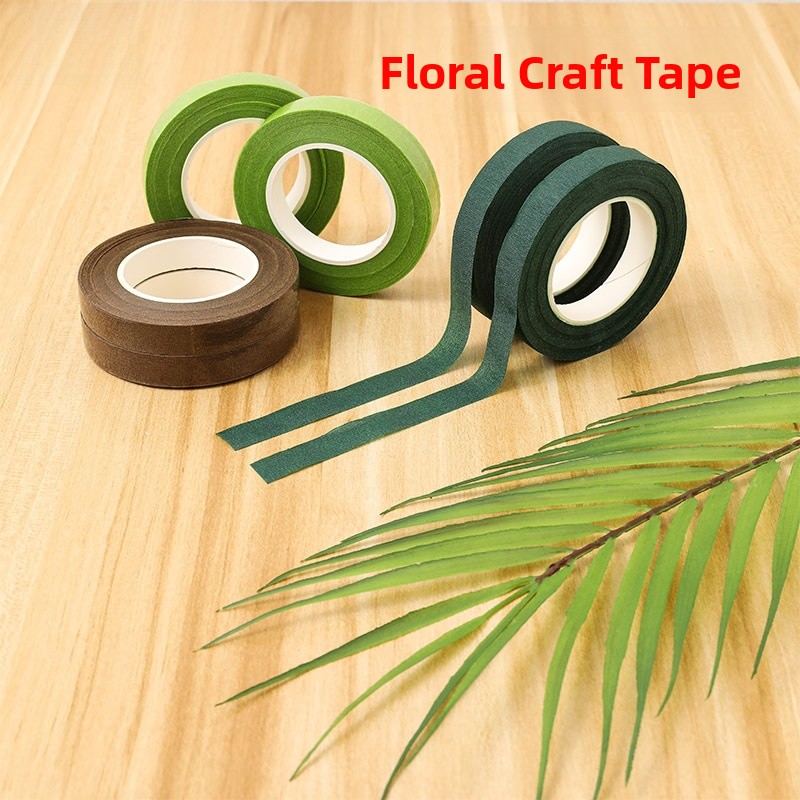 Bouquet floral fait main, ruba - Floral Tape Green avis et prix