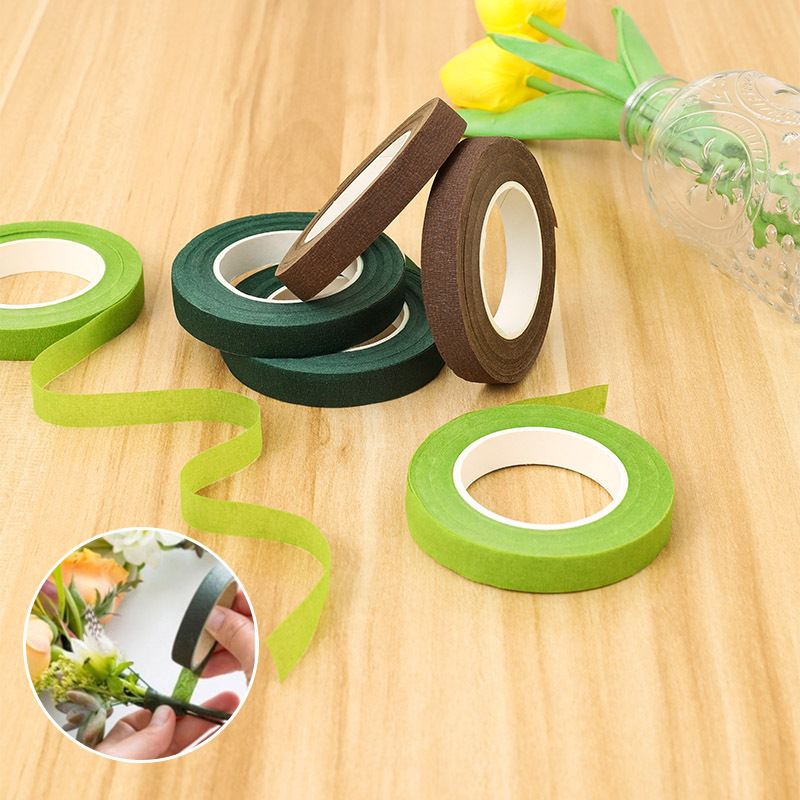 Bouquet floral fait main, ruba - Floral Tape Green avis et prix