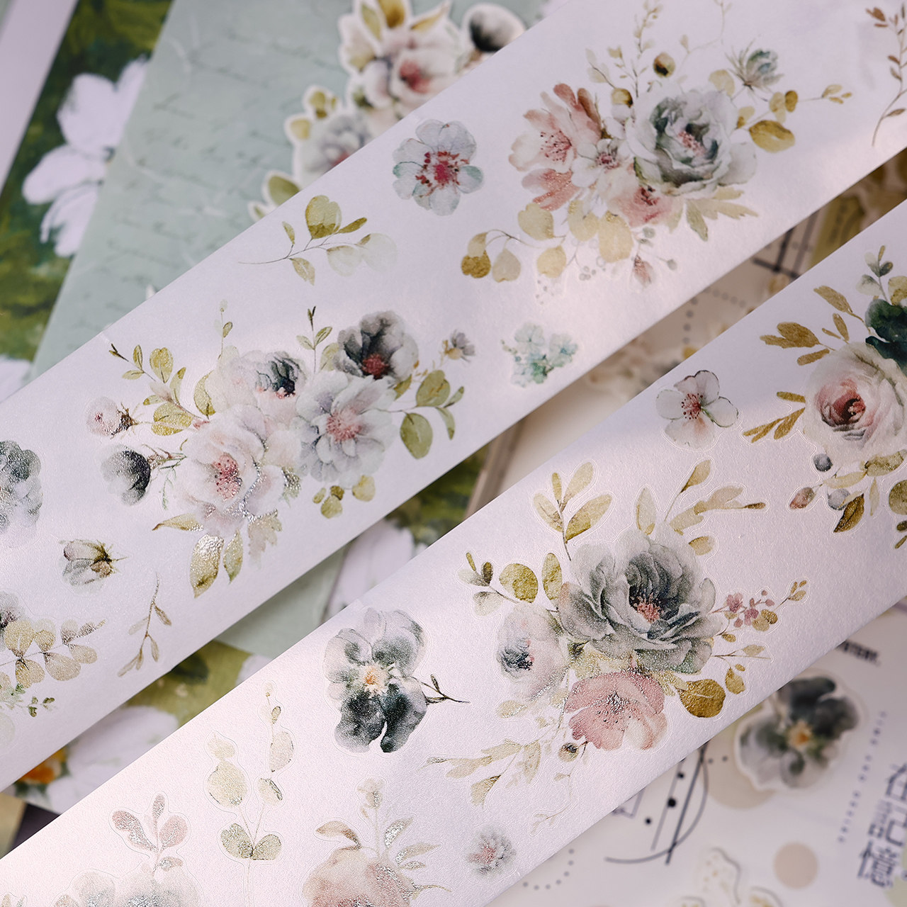 Ruban adhésif décoratif en pap - Floral Tape Green avis et prix